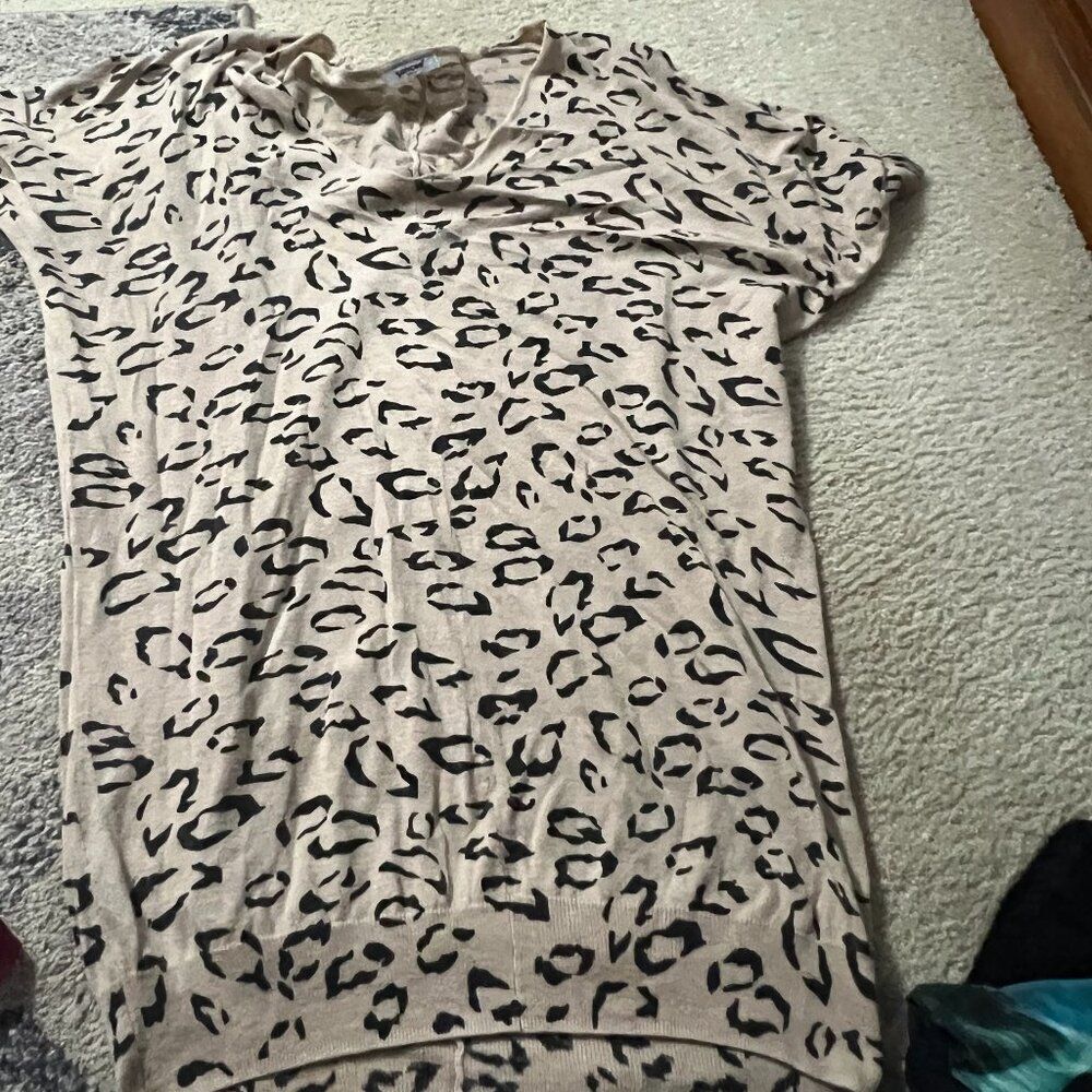 Suncoo medium animal print top‎